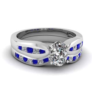 Bow Bridal Ring Set