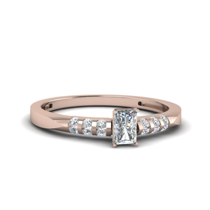 Radiant Cut Petite Engagement Rings