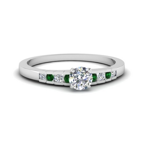 Diamond Graduated Accent Ring