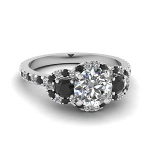 expensive black diamond engagement rings