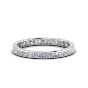 One Carat Channel Eternity Band