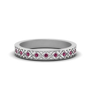 Floral Eternity Band For Her