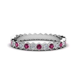 hexagon-diamond-eternity-wedding-band-with-pink-sapphire-in-FDEWB9190GSADRPI-NL-WG