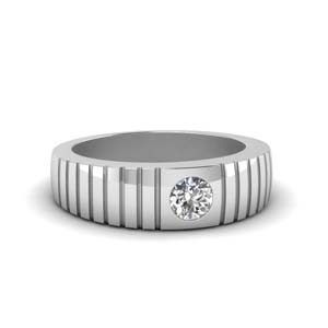 men's modern diamond rings