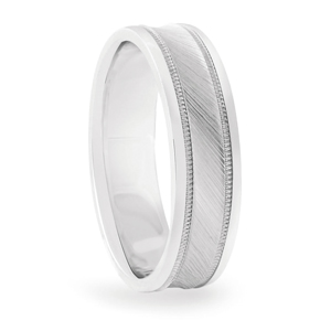 5MM Light Weight Convex Brushed Band