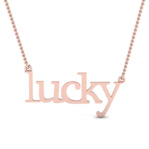 Lucky Personalized Necklace