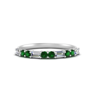 delicate-baguette-and-round-emerald-wedding-band-in-FDWB1489BGEMGR-NL-WG