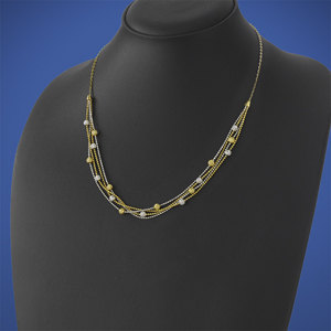 2 Tone Gold Necklace